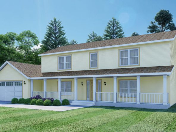 Coolidge II - Carriage Custom Homes - Modular Homes - Coolidge II