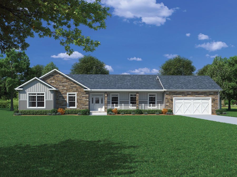 Claremont II - Carriage Custom Homes - Modular Homes - Claremont II