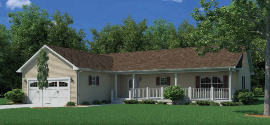 Bridgewood II - Carriage Custom Homes - Modular Homes - Bridgewood II