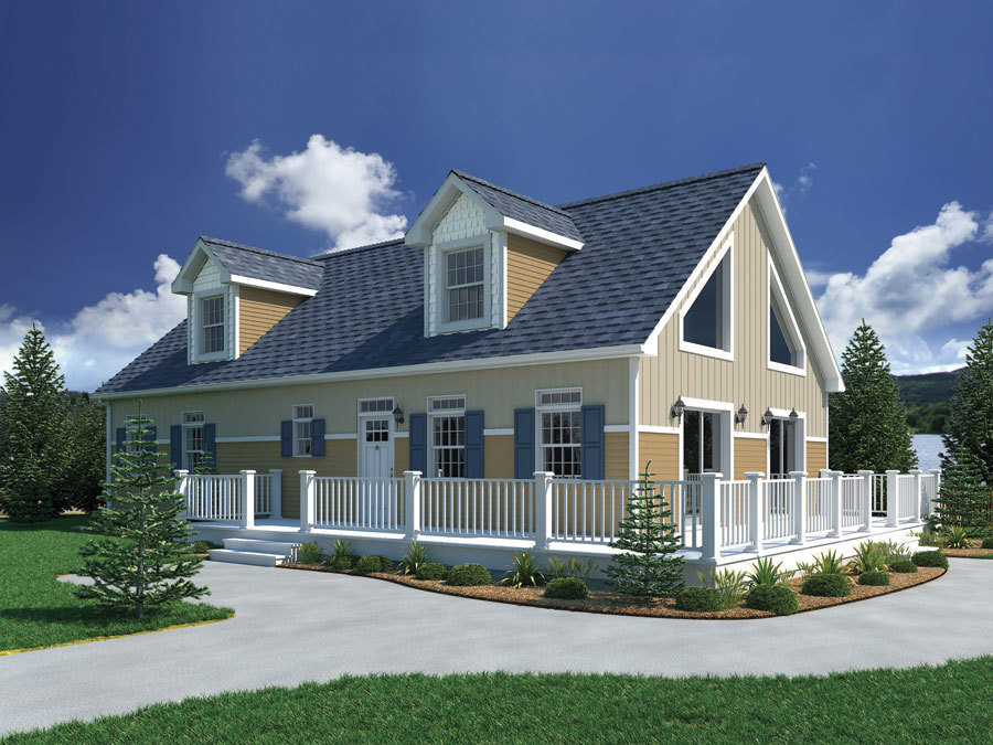 Lakeside II - Carriage Custom Homes - Modular Homes - Lakeside II